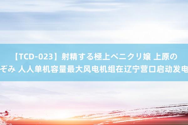 【TCD-023】射精する極上ペニクリ嬢 上原のぞみ 人人单机容量最大风电机组在辽宁营口启动发电