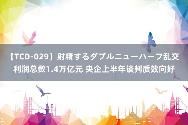 【TCD-029】射精するダブルニューハーフ乱交 利润总数1.4万亿元 央企上半年谈判质效向好