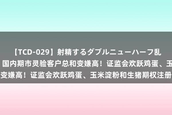 【TCD-029】射精するダブルニューハーフ乱交 行业重磅！233万个 国内期市灵验客户总和变嫌高！证监会欢跃鸡蛋、玉米淀粉和生猪期权注册