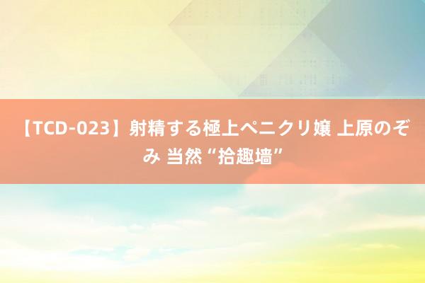 【TCD-023】射精する極上ペニクリ嬢 上原のぞみ 当然“拾趣墙”