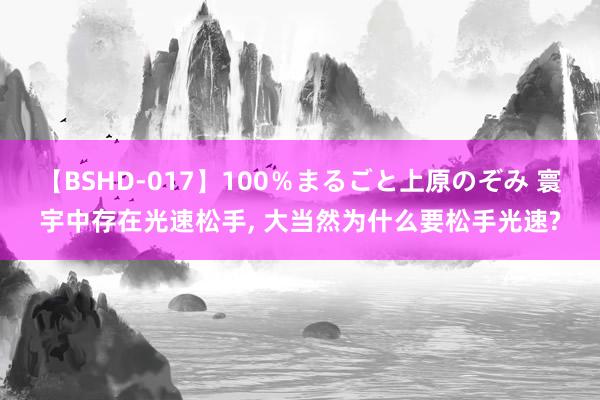 【BSHD-017】100％まるごと上原のぞみ 寰宇中存在光速松手， 大当然为什么要松手光速?