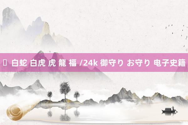 ✨白蛇 白虎 虎 龍 福 /24k 御守り お守り 电子史籍